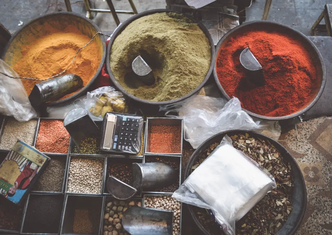 Especiarias e Vegetais Desidratados